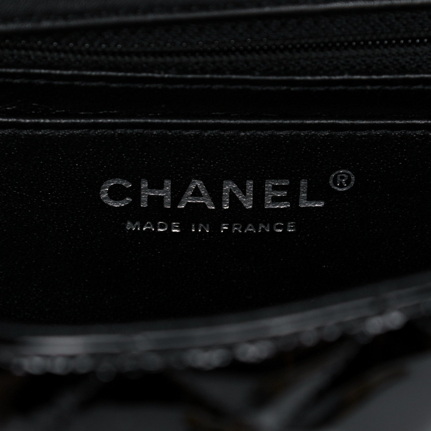 Chanel Patent Calfskin Quilted Mini Rectangular Flap Black 6 of 14