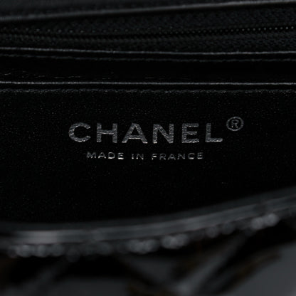 Chanel Patent Calfskin Quilted Mini Rectangular Flap Black 6 of 14