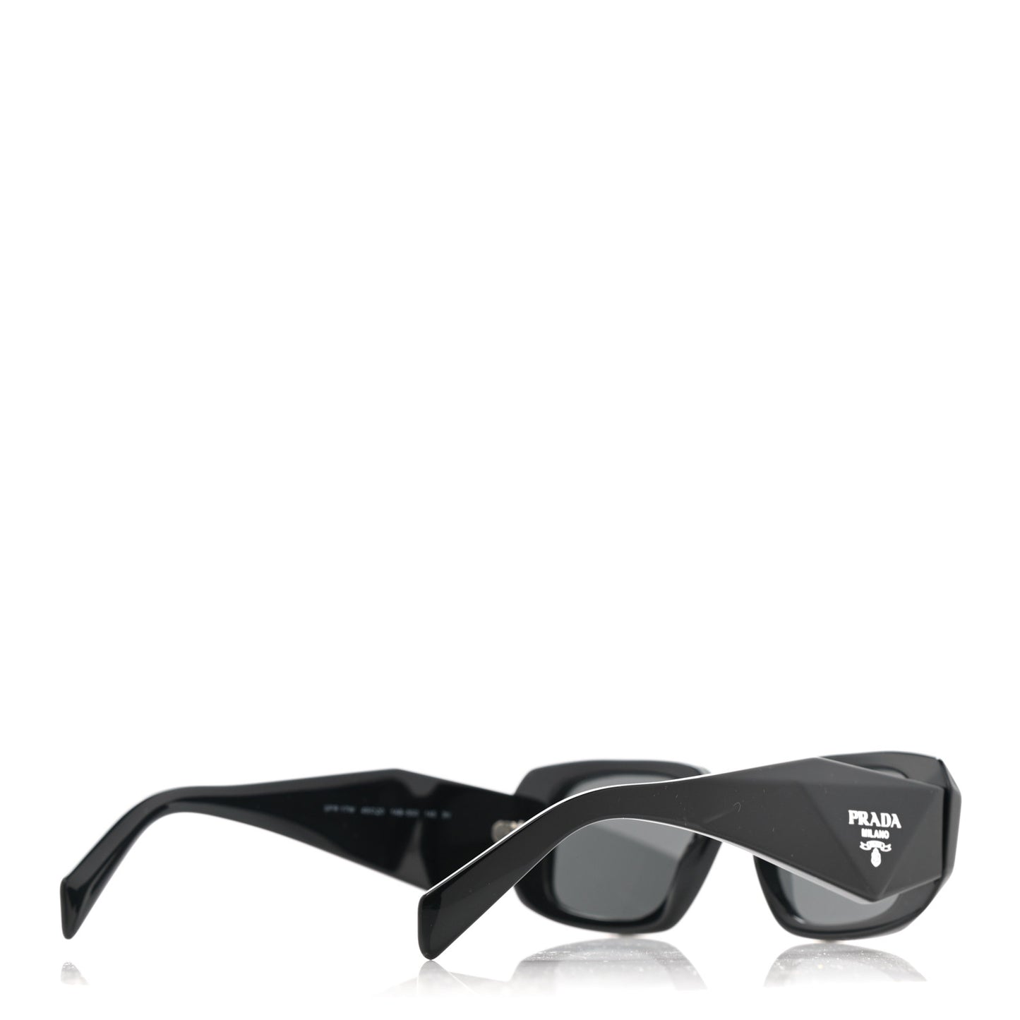 Acetate Symbole Sunglasses SPR 17W Black