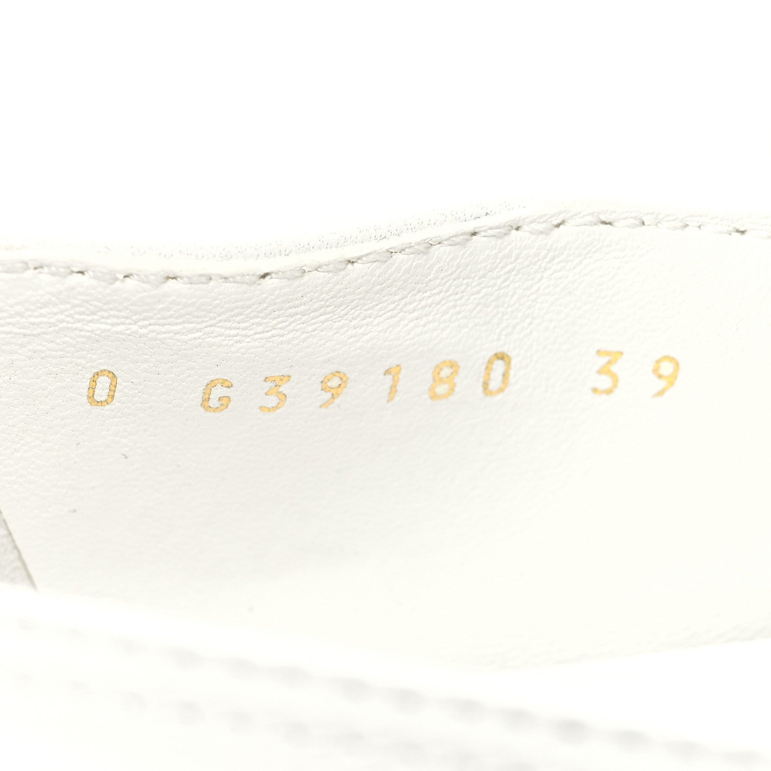 Chanel Lambskin Quilted Womens CC Stroll Sneakers 39 White 6 of 8