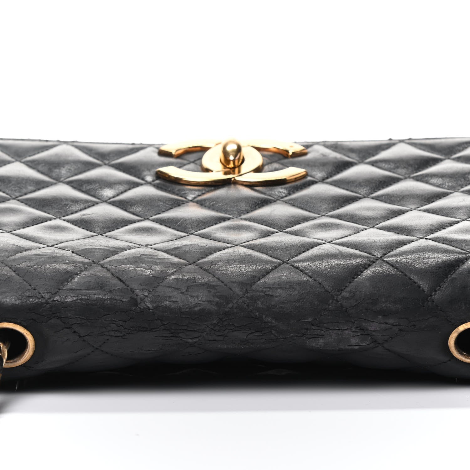 Chanel Lambskin Quilted Flap Bag Black 5 of 6