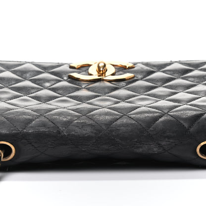 Chanel Lambskin Quilted Flap Bag Black 5 of 6