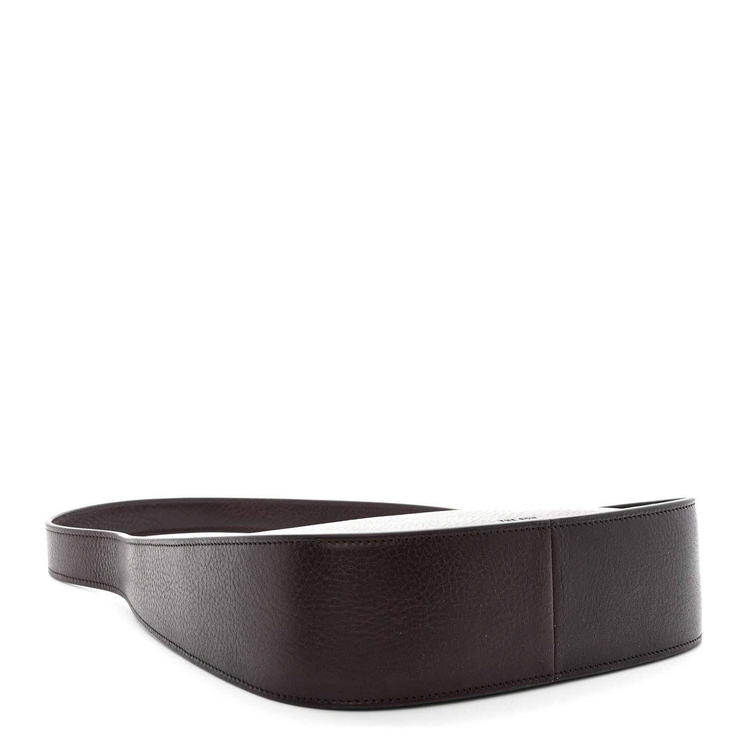 The Row Grained Calfskin Half Moon Shoulder Bag Brown 4 of 9