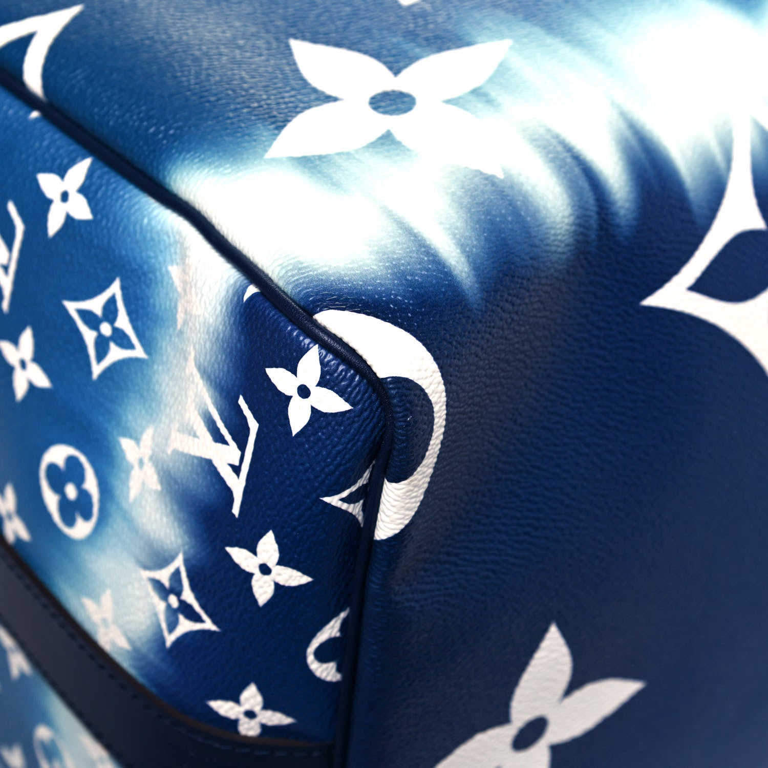 Louis Vuitton Monogram Escale Keepall Bandouliere 50 Blue 9 of 10