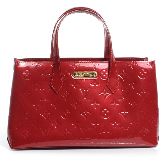 Louis Vuitton Vernis Wilshire PM Pomme D'Amour 1 of 7