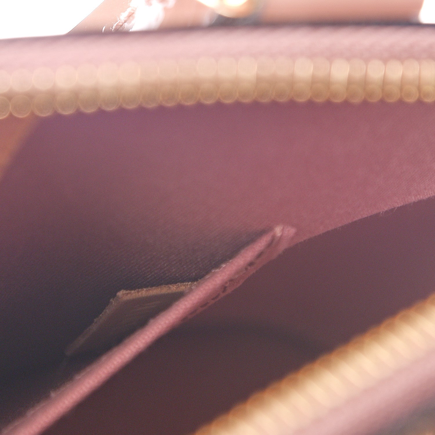 Louis Vuitton Vernis Alma BB Rose Velours 5 of 9