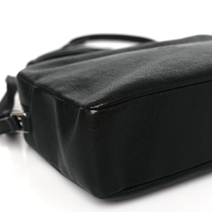 Saint Laurent Lambskin Monogram Small Lou Camera Bag Black 9 of 11