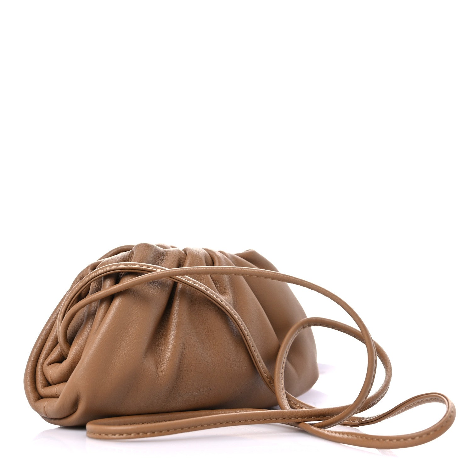 Bottega Veneta Butter Calfskin Coin Purse Cammello 2 of 9