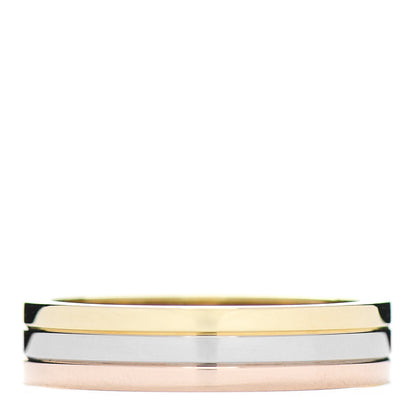 Cartier 18K Pink Yellow White Gold 4.8 mm Vendome Louis Cartier Wedding Band 56 7.75 1 of 5