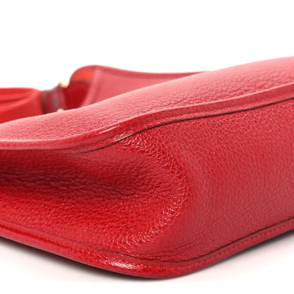 Hermes Buffle Skipper Vespa PM Rouge Vif 7 of 8