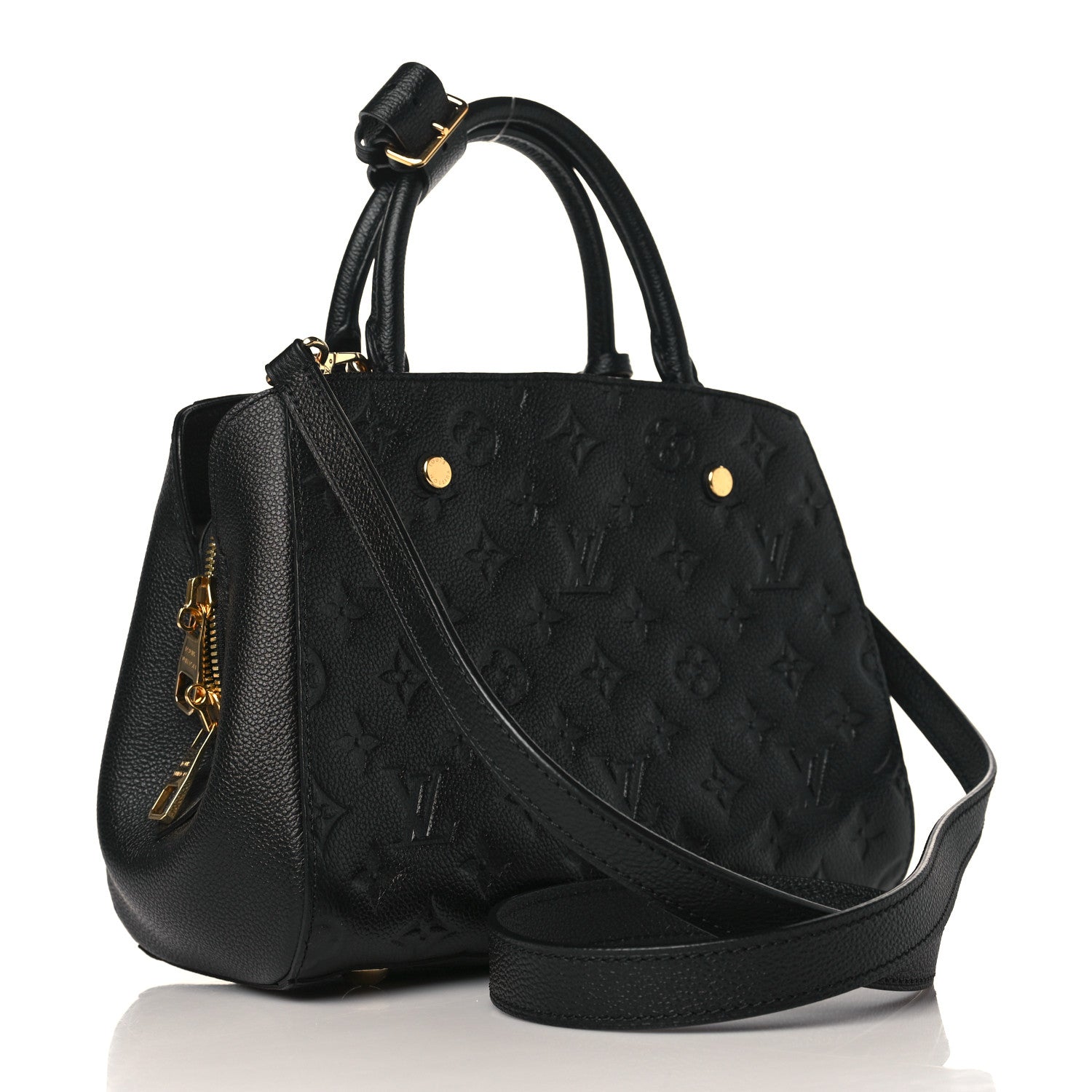 Louis Vuitton Empreinte Montaigne BB Black 3 of 8