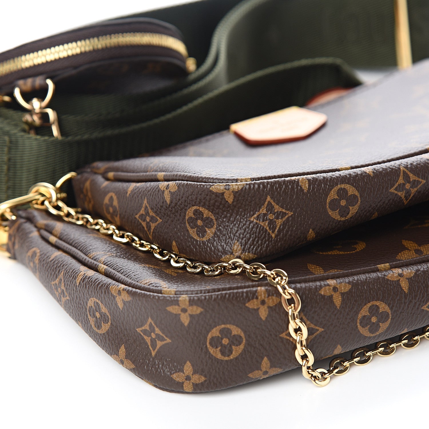 Louis Vuitton Monogram Multi Pochette Accessories Kaki 8 of 11
