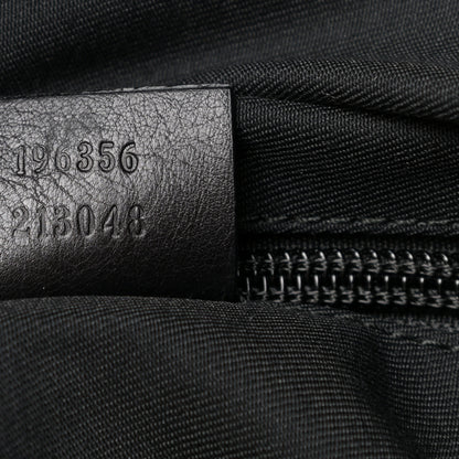 Gucci Nylon Monogram Large Duffle Bag Black 6 of 8
