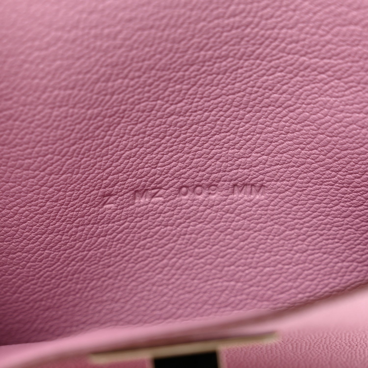 Hermes Chevre Mysore Kelly Pocket Compact Wallet Mauve Sylvestre 6 of 7