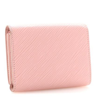 Louis Vuitton Epi Twist Compact Wallet Rose Ballerine 3 of 12