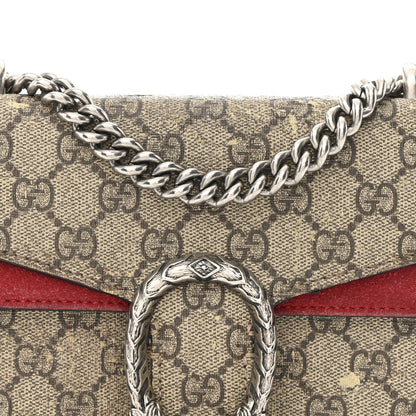 Gucci GG Supreme Monogram Mini Dionysus Shoulder Bag Hibiscus Red 8 of 14