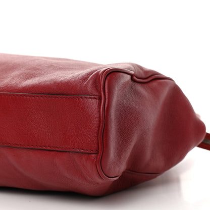 Gucci Calfskin Large Re(Belle) Top Handle Bag Red 9 of 12