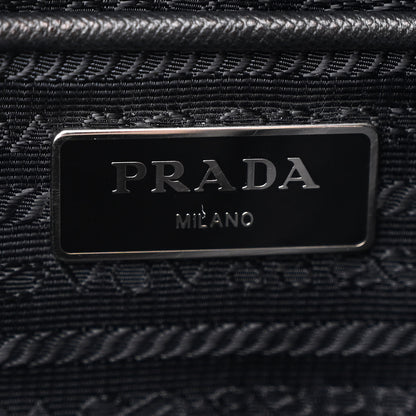 Prada Tessuto Nylon Saffiano Medium Backpack Black 6 of 13