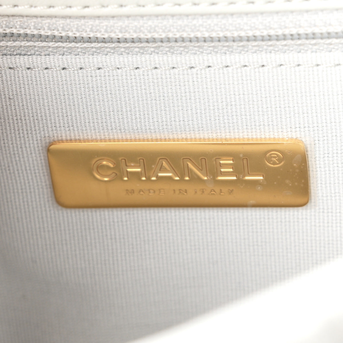 Chanel Lambskin Quilted Medium Chanel 19 Flap Light Blue 6 of 11
