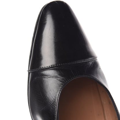 Chanel Calfskin Cap Toe CC Slingback Pumps 41.5 Black 21 of 25