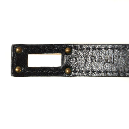 Hermes Box Kelly Double Tour Bracelet Small Black 9 of 10