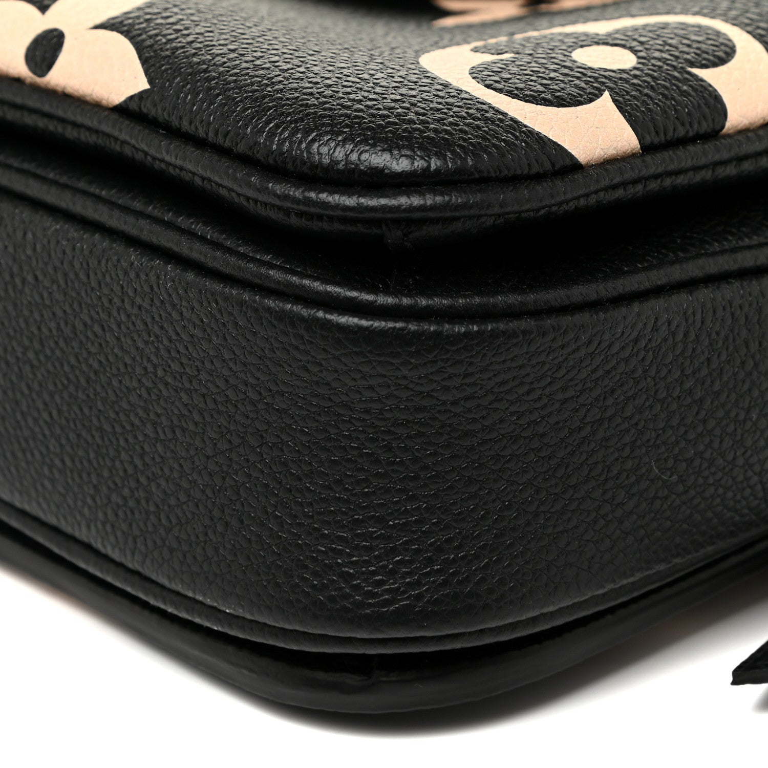 Louis Vuitton Empreinte Monogram Giant Pochette Metis Black Beige 9 of 11