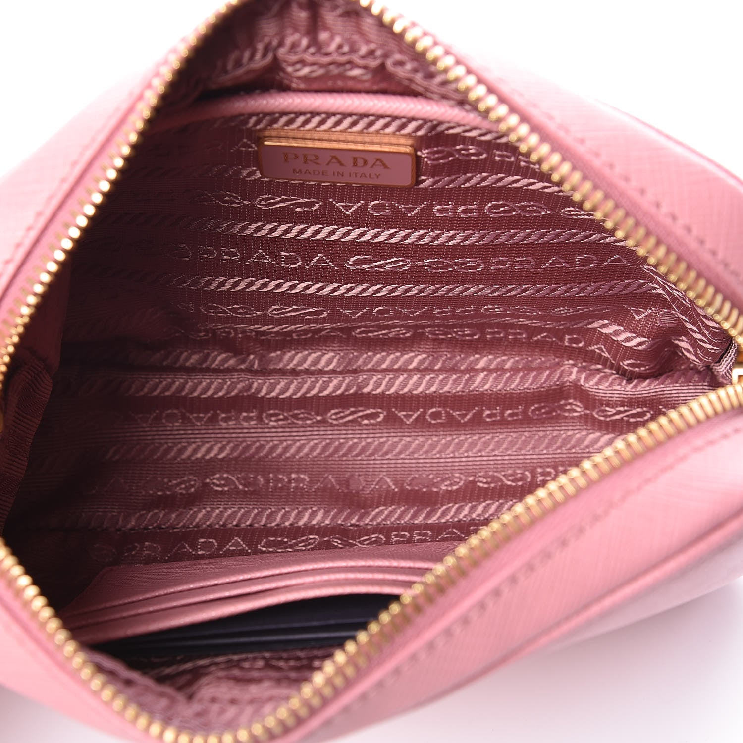 Prada Saffiano Mini Camera Crossbody Bag Petalo 5 of 8