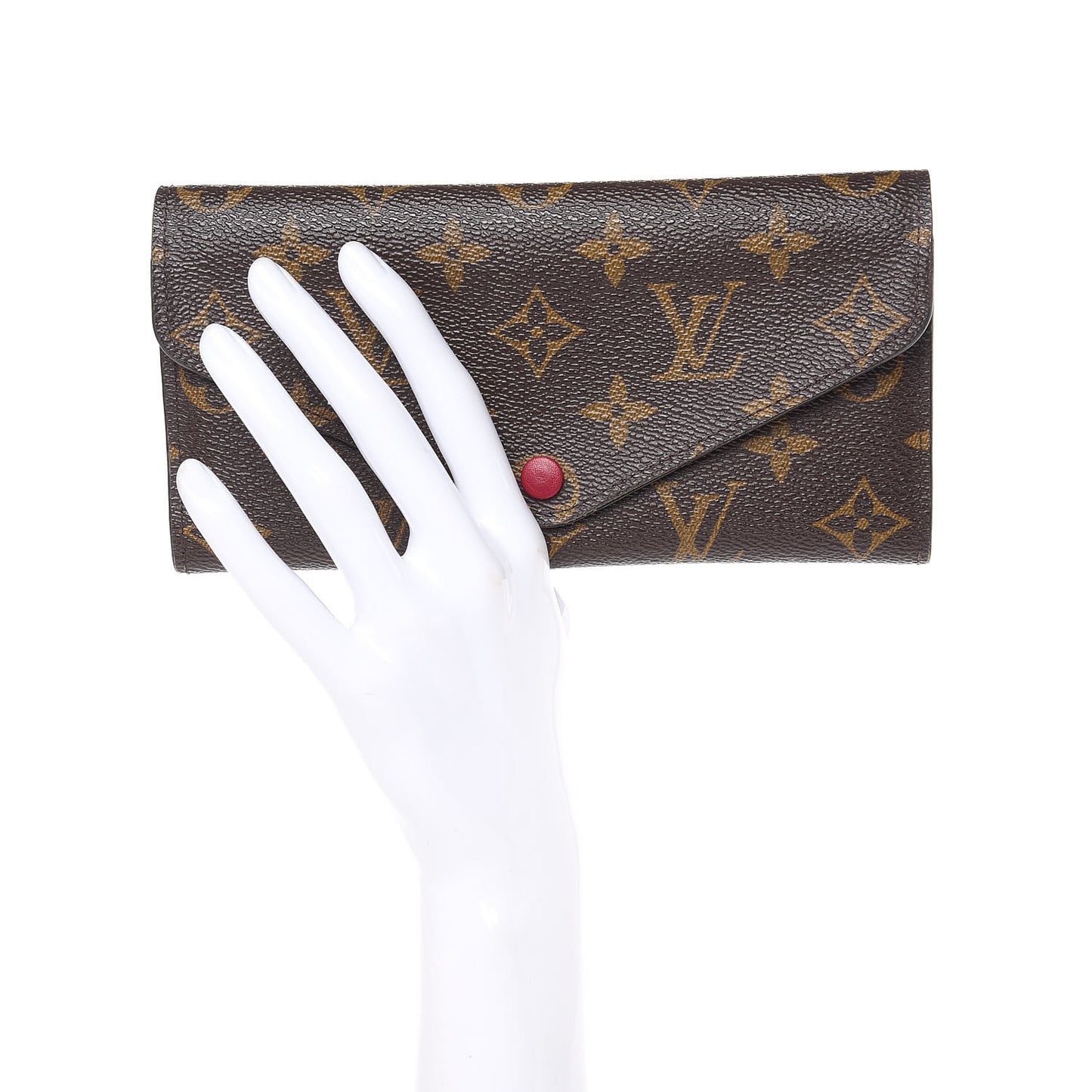Monogram Josephine Wallet Fuchsia