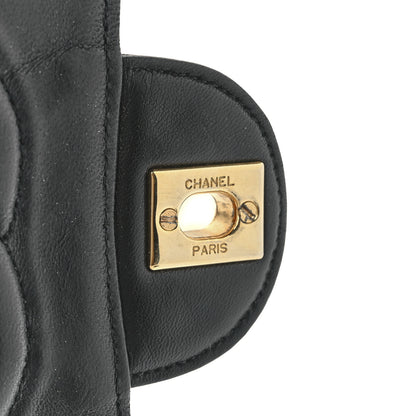 Chanel Lambskin Quilted Small Single Flap Black 7 of 12