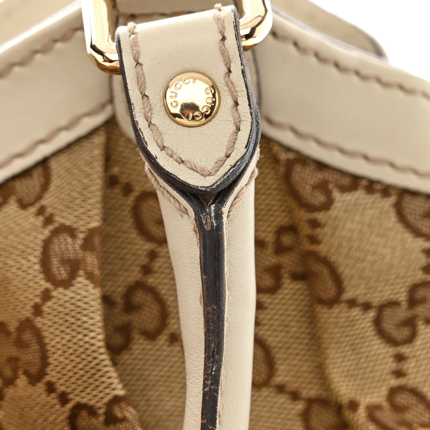 Monogram Medium Sukey Tote Off White