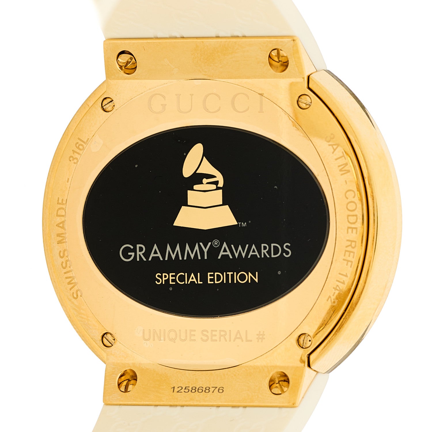 Gucci Stainless Steel Rubber 45mm Digital I-Gucci Guccissima