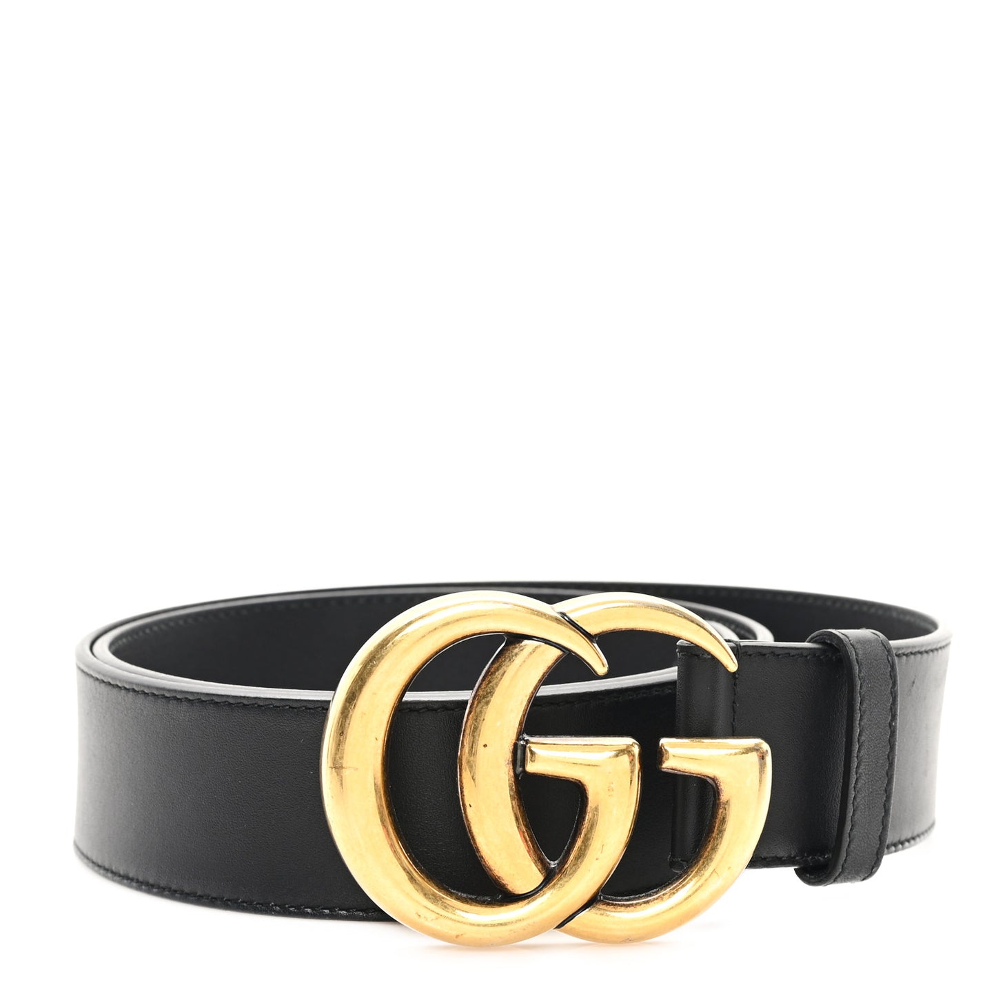 Calfskin Double G 40mm Belt 85 34 Black