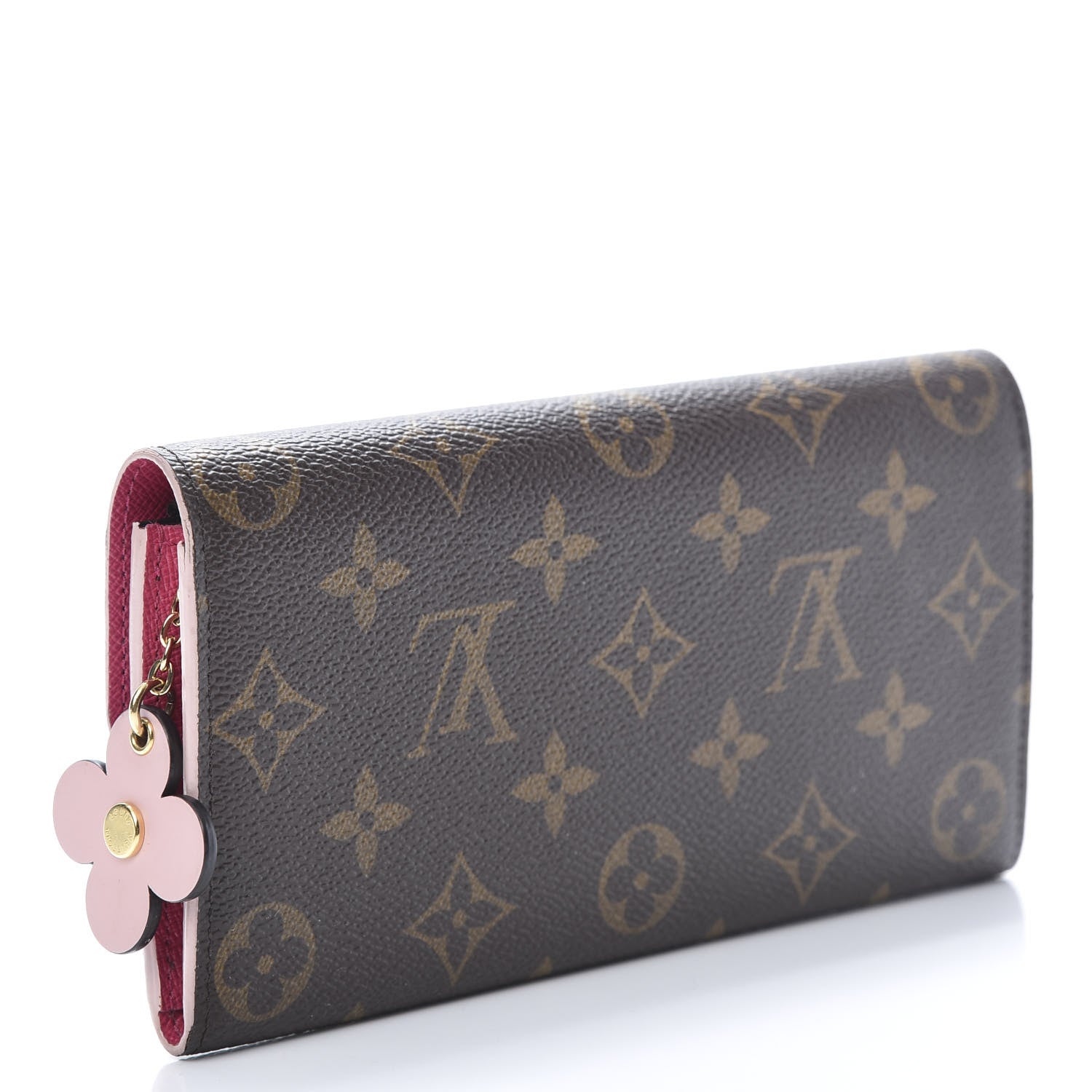 Louis Vuitton Monogram Bloom Flower Emilie Wallet 3 of 11