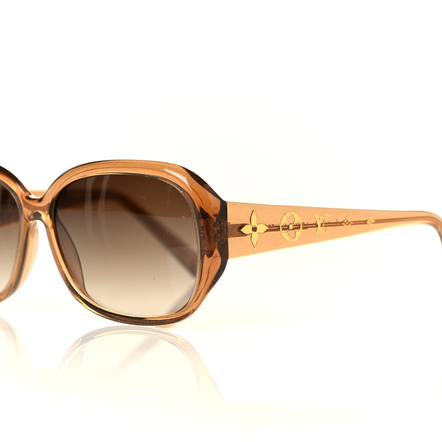 Louis Vuitton Acetate Obsession GM Sunglasses Z0460W Glitter Honey 5 of 5