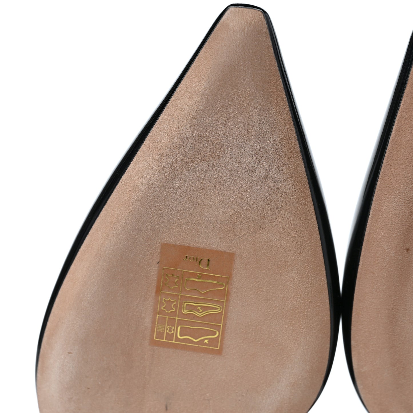 Patent Ribbon J'Adior Slingback 100mm Pumps 38.5 Black