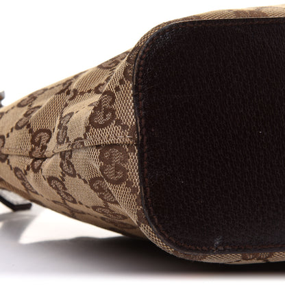 Gucci Monogram Classic Ring Hobo Brown 8 of 14