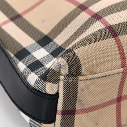 Burberry Vintage Check Shoulder Bag Black 10 of 15