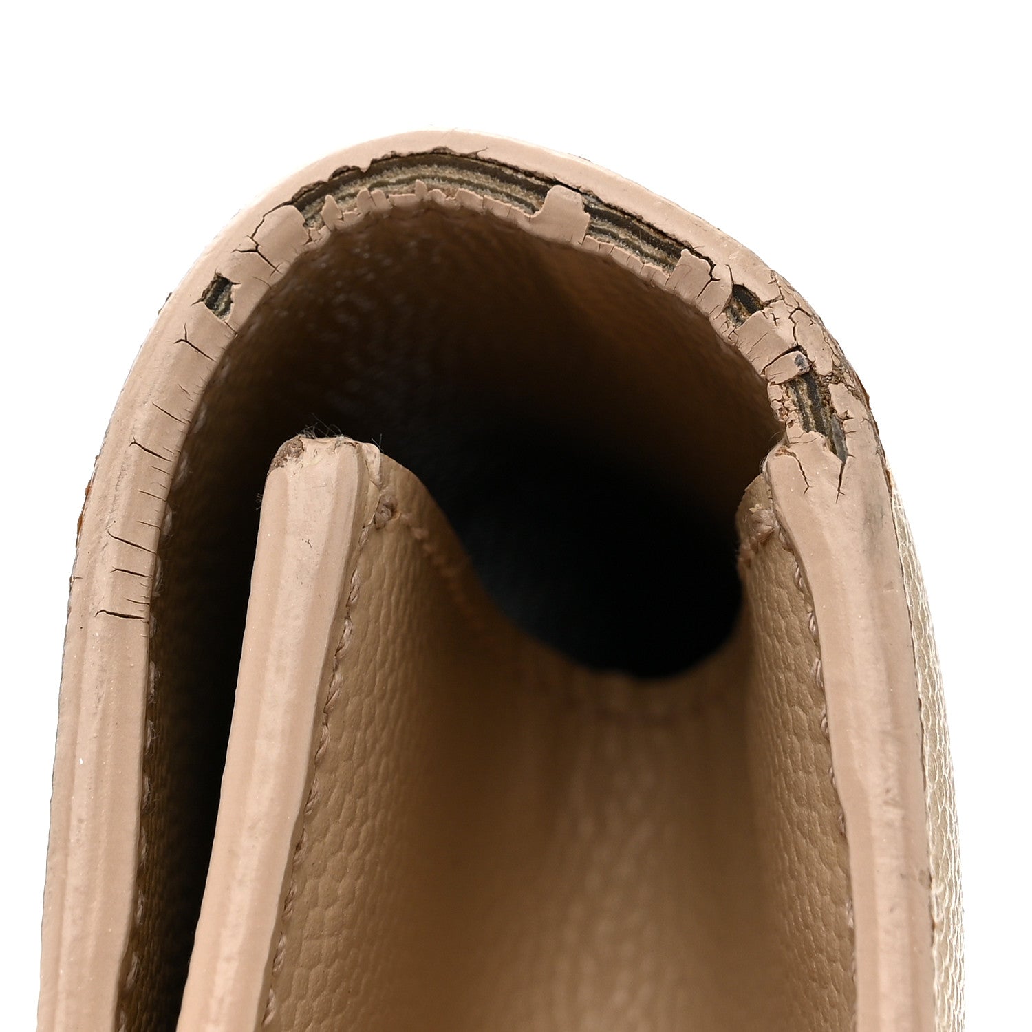 Saint Laurent Grain De Poudre Classic Monogram Cassandre Clutch Nude 12 of 13