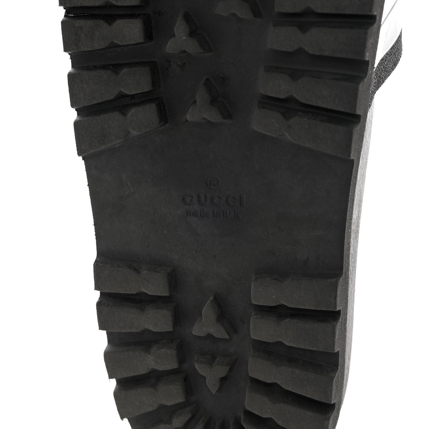 Rubber Web Mens Lug Sole Slide Sandals 11 Black Green Red