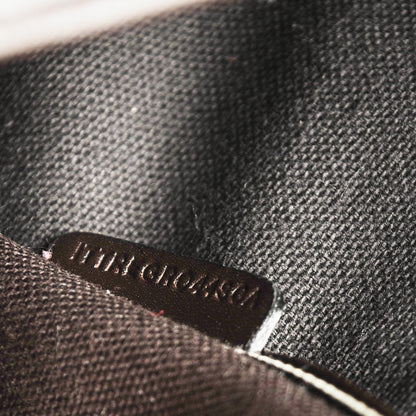 Burberry Haymarket Check Large Nick Tote Chocolate 8 of 8