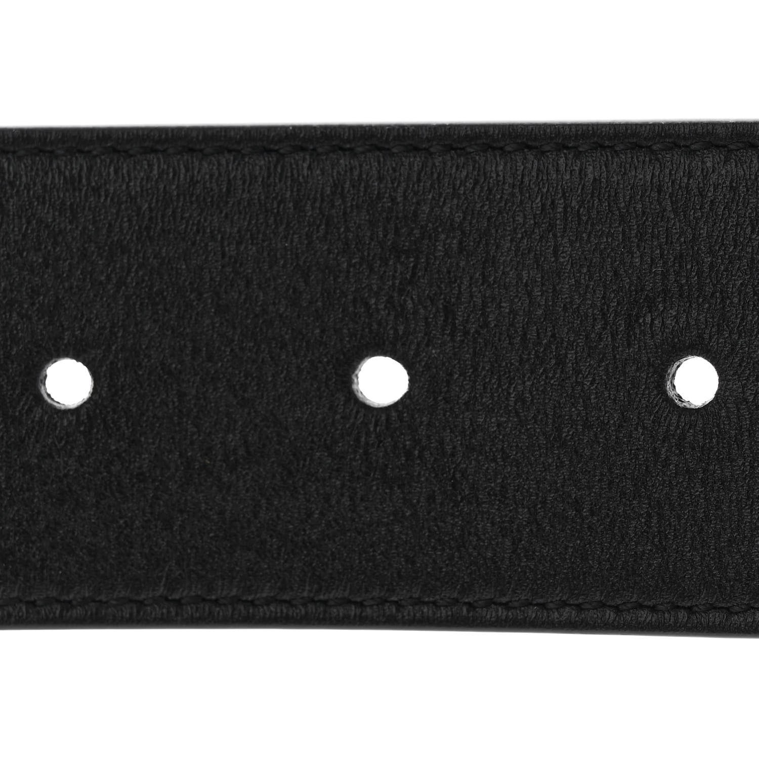 Gucci Calfskin Double G 40mm Belt 75 30 Black 6 of 11