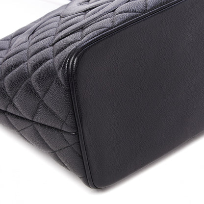 Chanel Caviar Quilted Medallion Tote Black 6 of 10