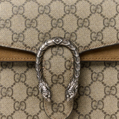 Gucci GG Supreme Monogram Small Dionysus Top Handle Bag Taupe 8 of 11