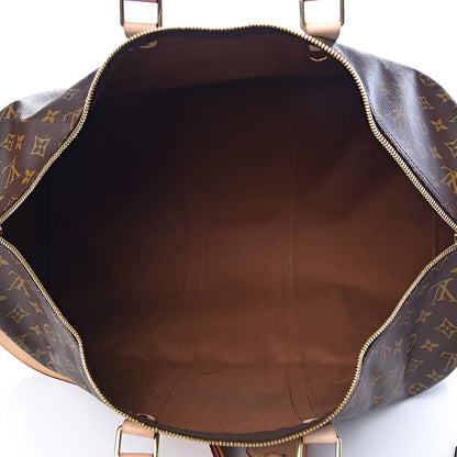 Louis Vuitton Monogram Keepall Bandouliere 55 5 of 11