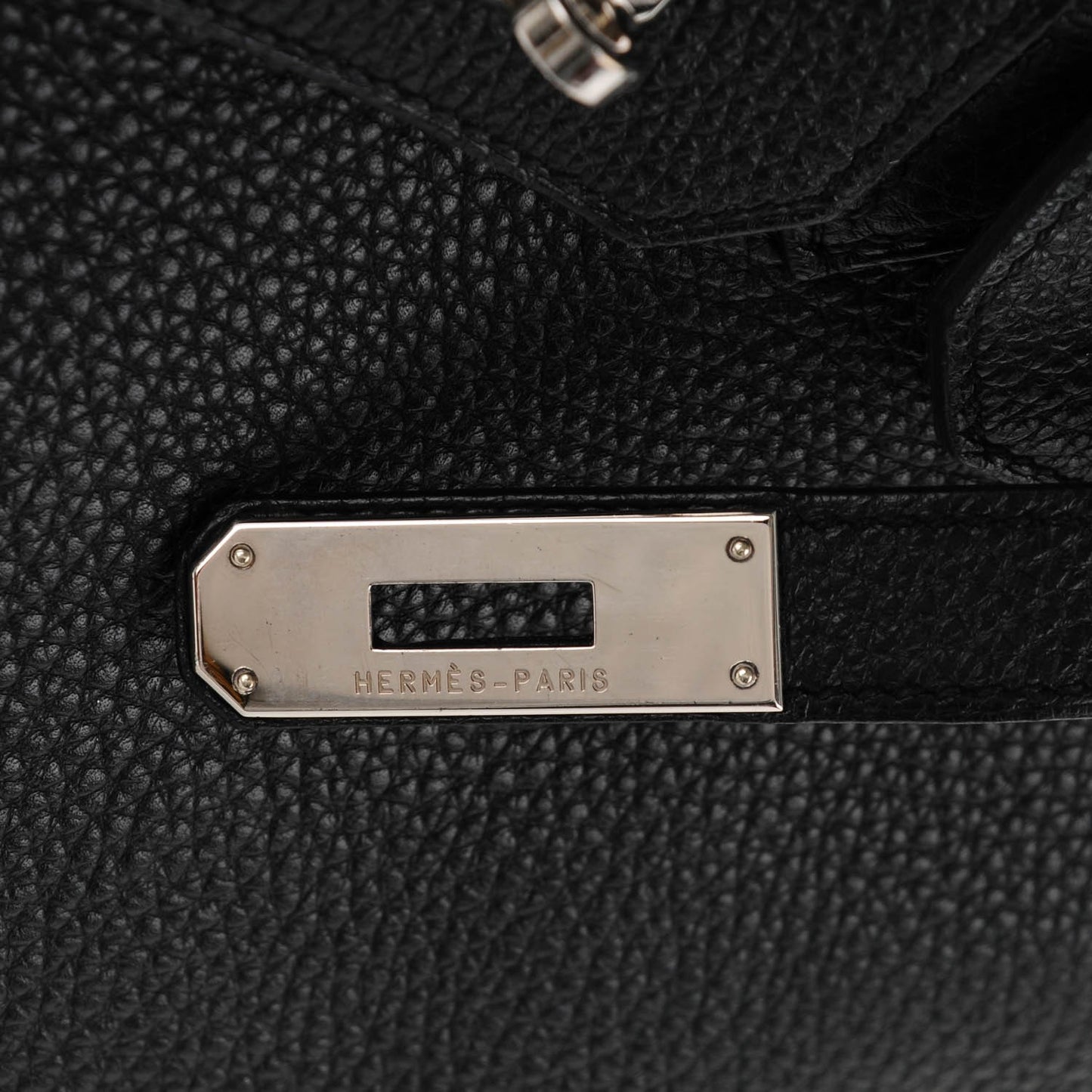 Taurillon Clemence Birkin 30 Black