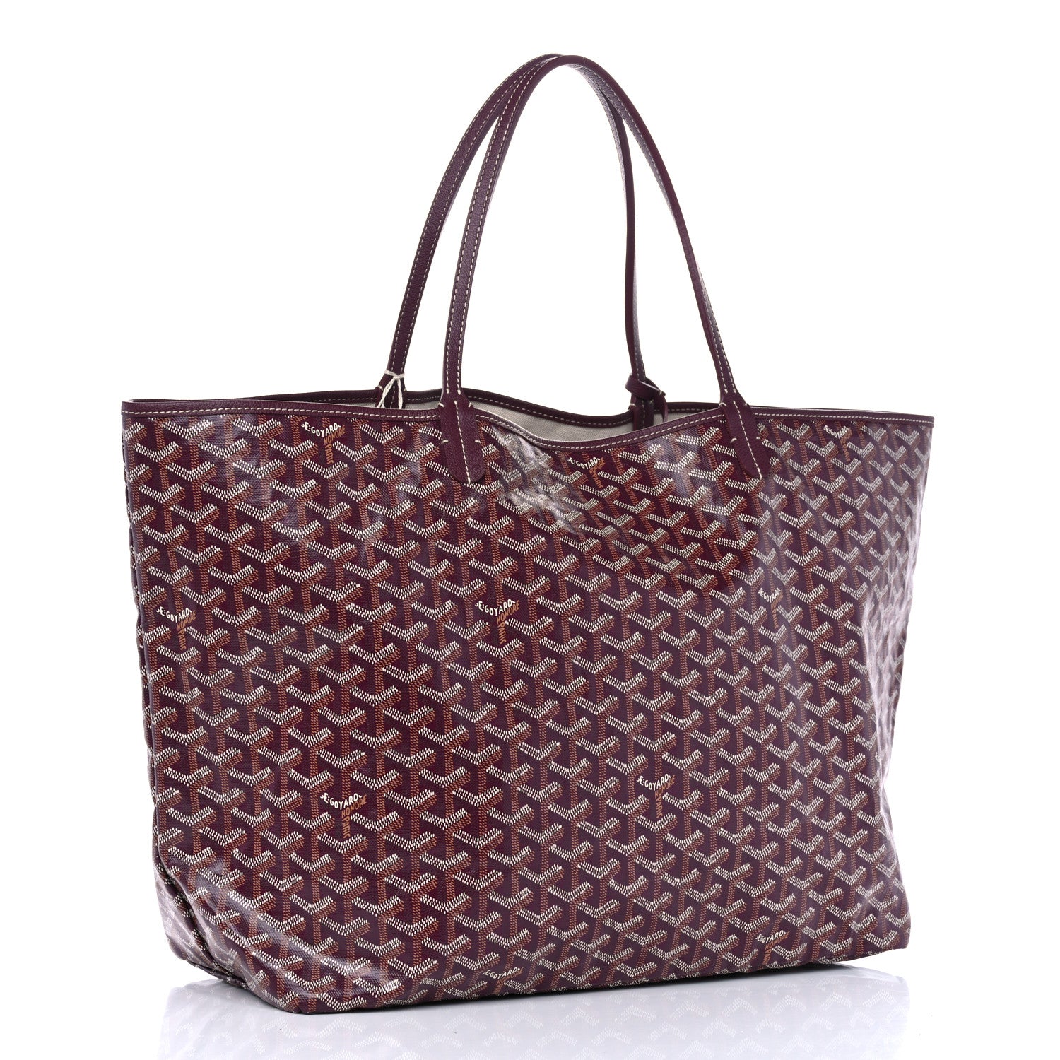 Goyard Goyardine Saint Louis GM Bordeaux 4 of 11