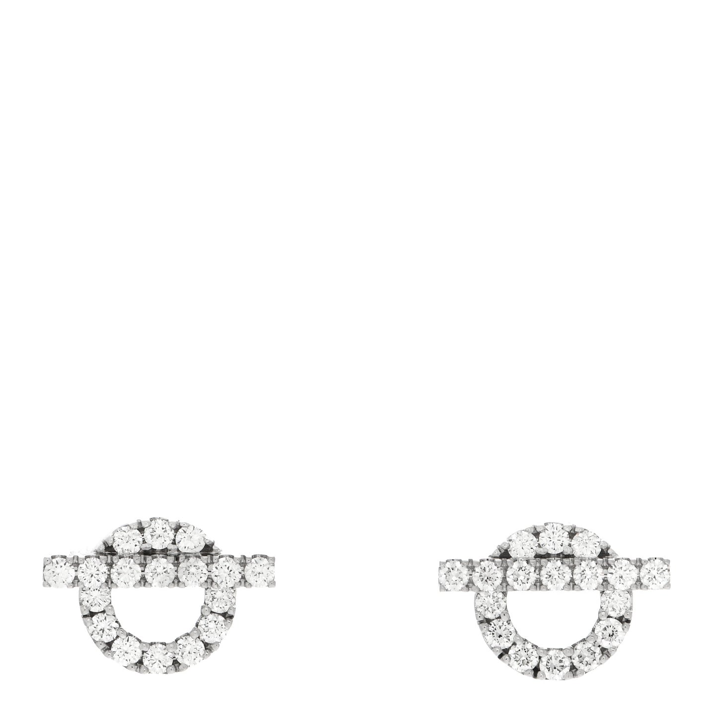 18K White Gold Diamond Finesse Earrings