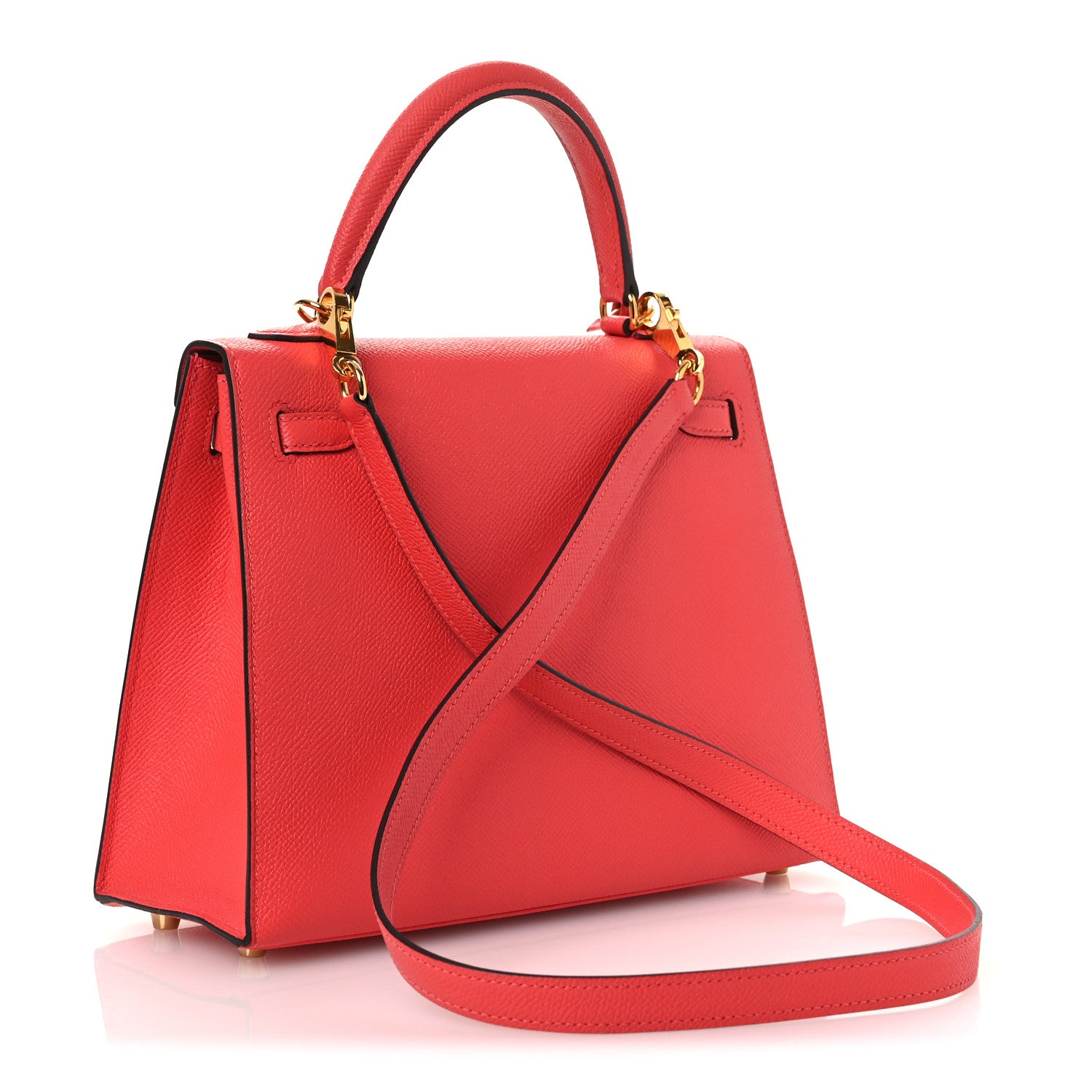 Hermes Epsom Kelly Sellier 25 Rose Jaipur Rose Jaipur 2 of 14