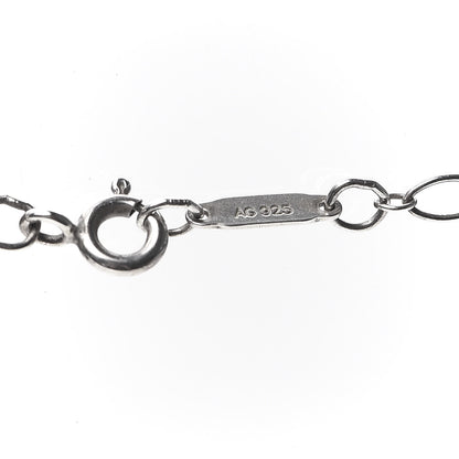 Tiffany Sterling Silver Heart Tag Alphabet S Pendant Necklace 5 of 5