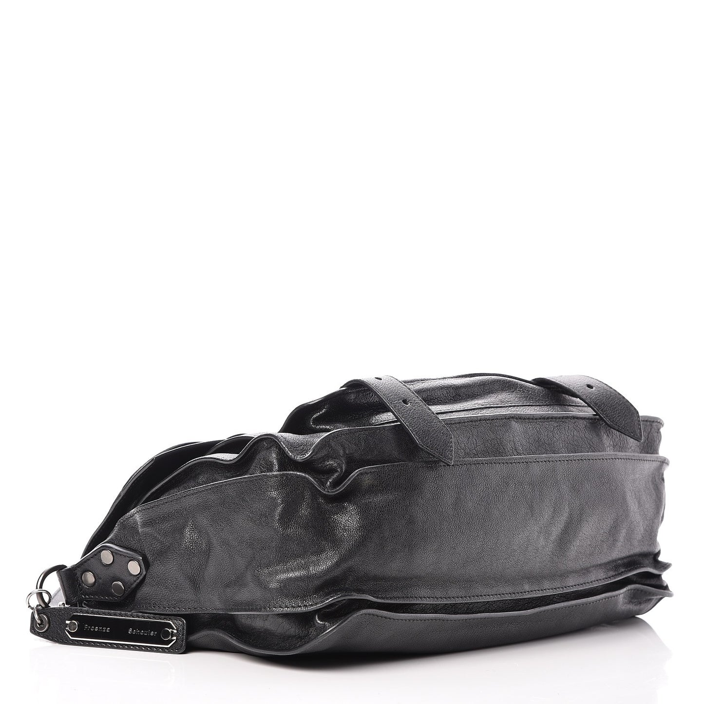 Lambskin Medium PS1 Satchel Black